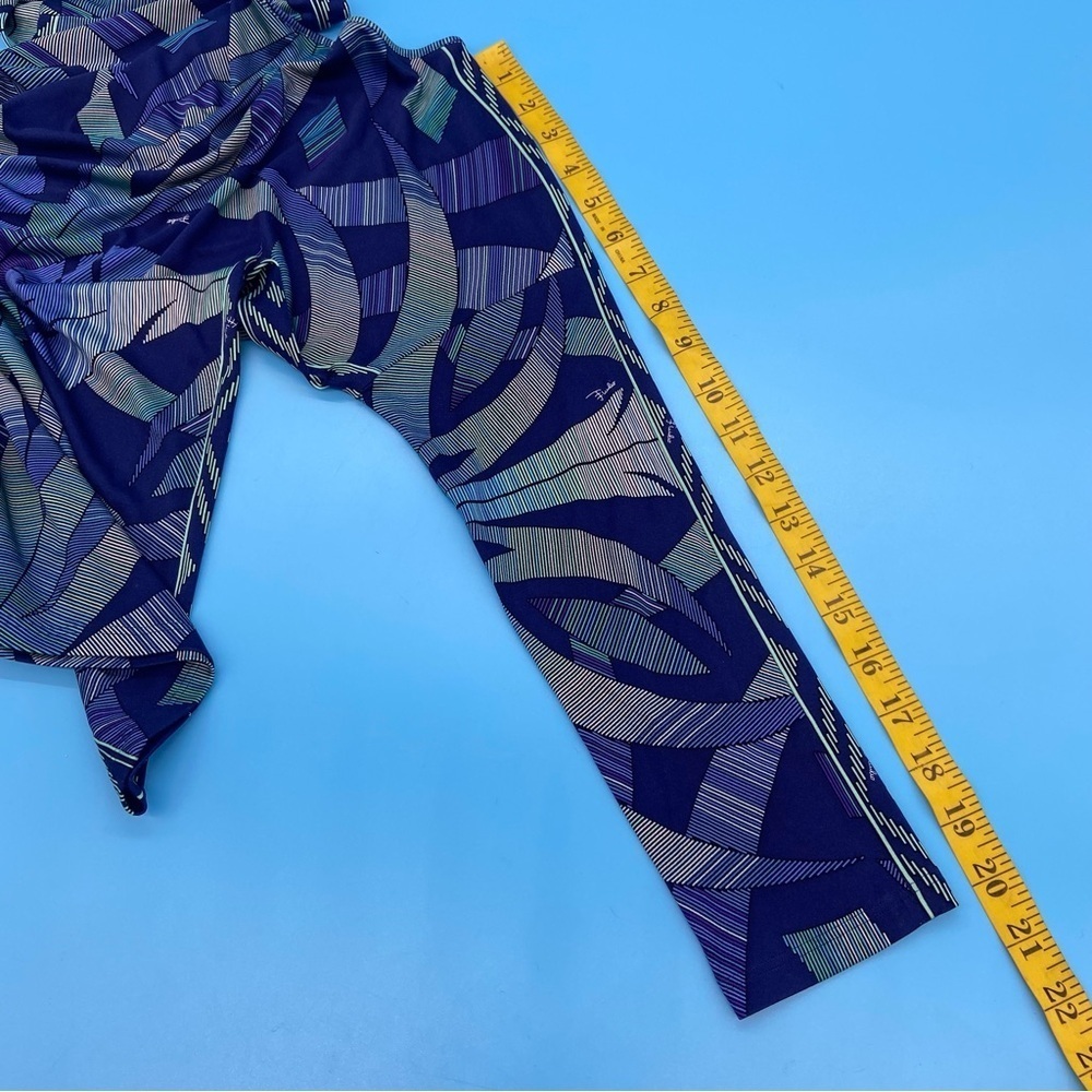 Vintage Emilio Pucci 2 Piece Skirt Set 100% Silk Geometric Pattern Multi Size 6 - Picture 9 of 13